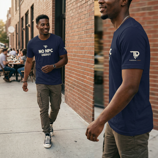 No NPC Energy - Minimalist Tee