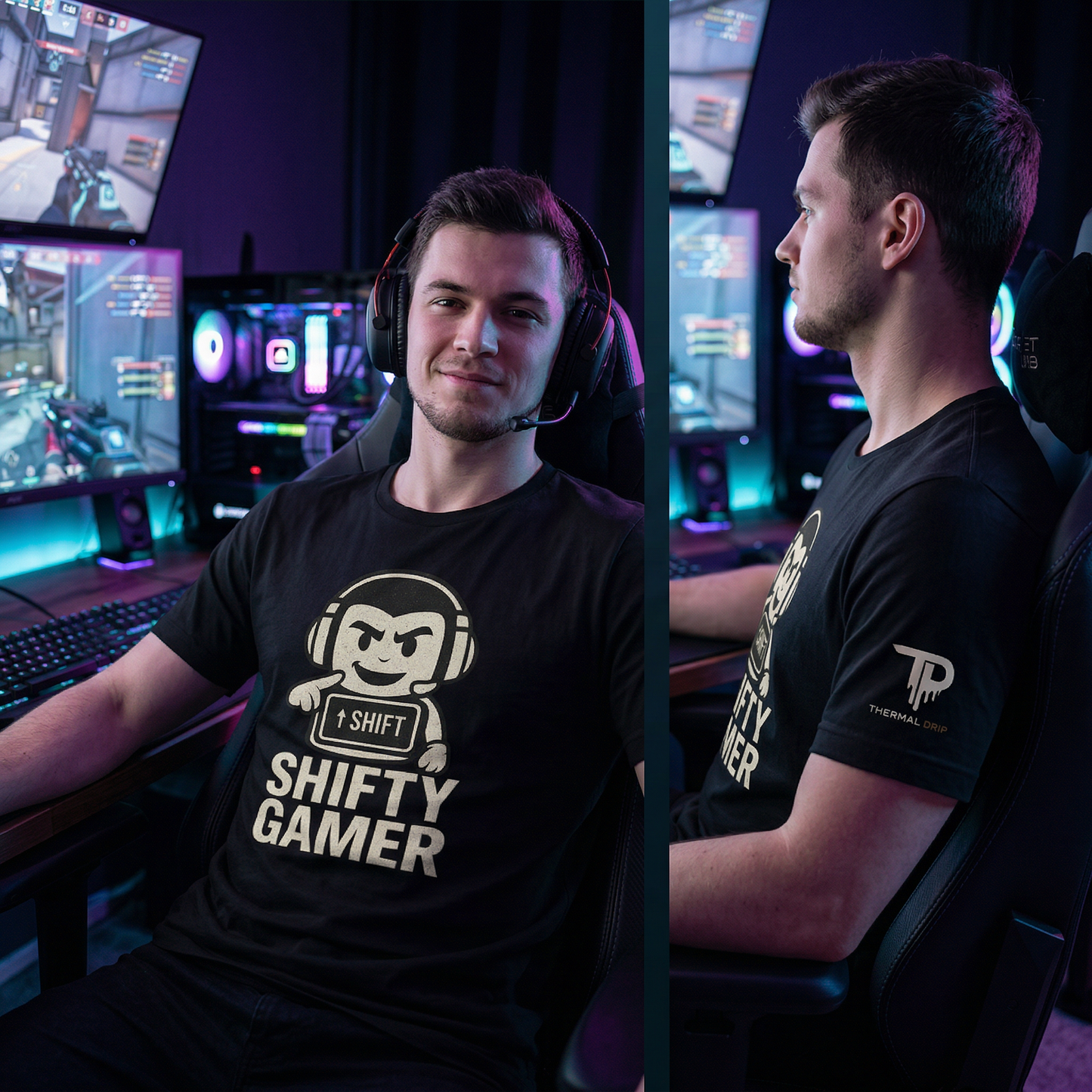 Shifty Gamer - Precision Movement Tee